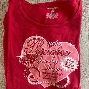 Princess shirt sleeved shirt